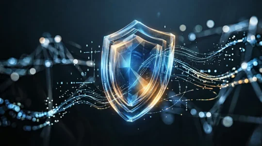 Protection numérique contre les ransomwares illustrant la défense des données sensibles