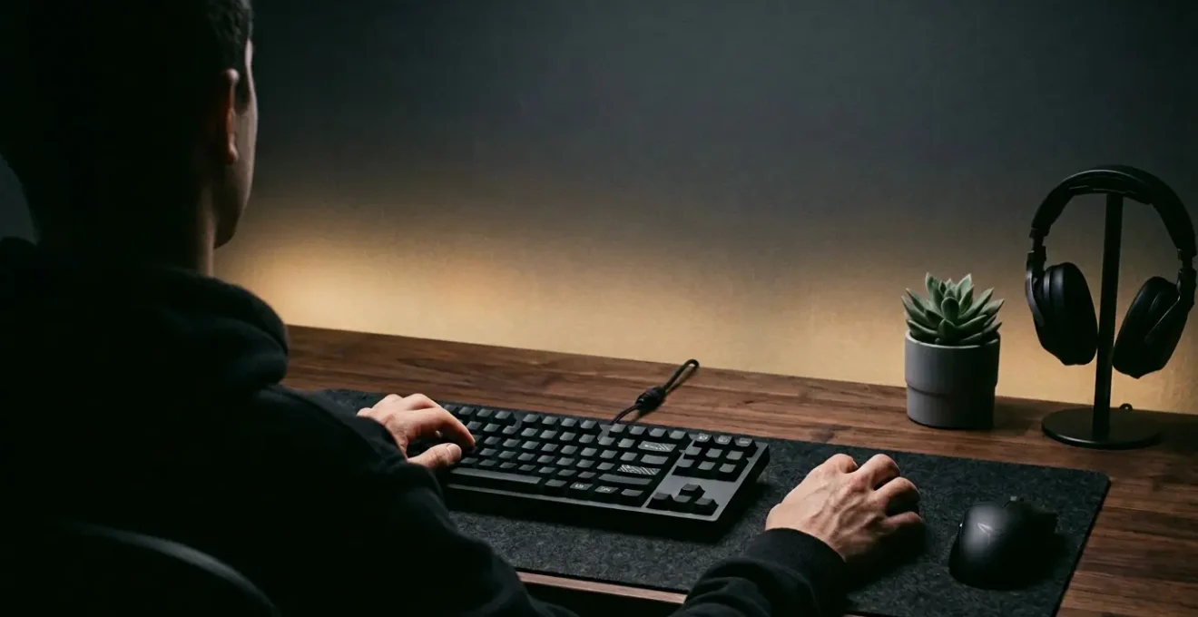 Équipement gaming professionnel pour compétition esport