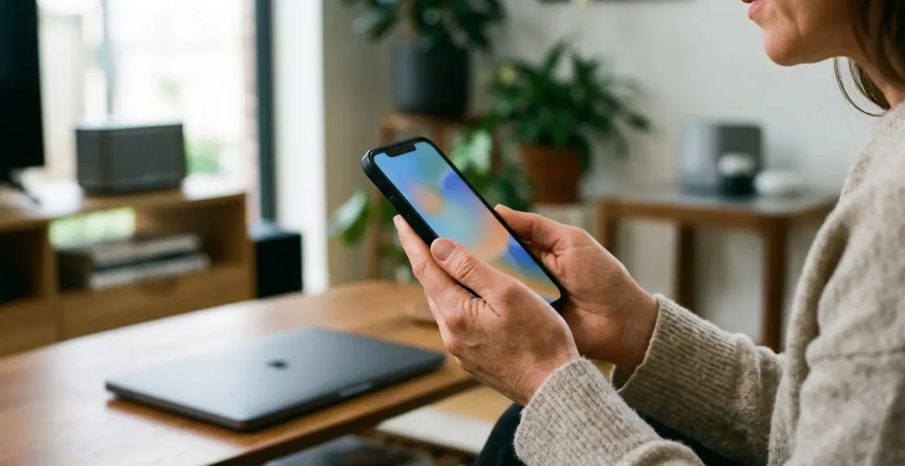Environnement domestique connecté montrant la densité d'équipements sans fil